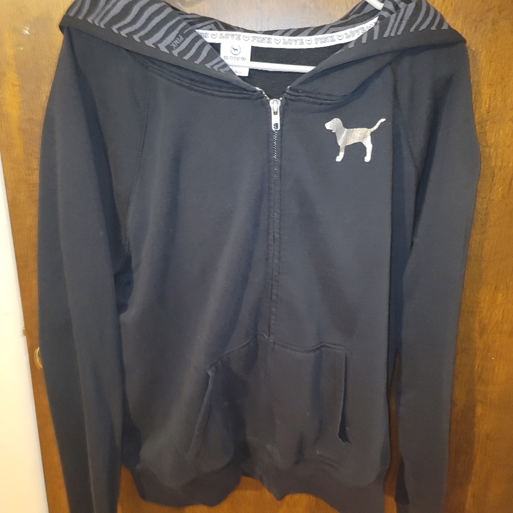 Pink hoodie